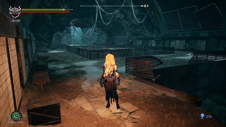 Pamiętasz lokację z metrem z wcześniejszego rozdziału - Zaświaty cz.2 | Solucja do gry Darksiders 3 - Darksiders 3 - poradnik do gry