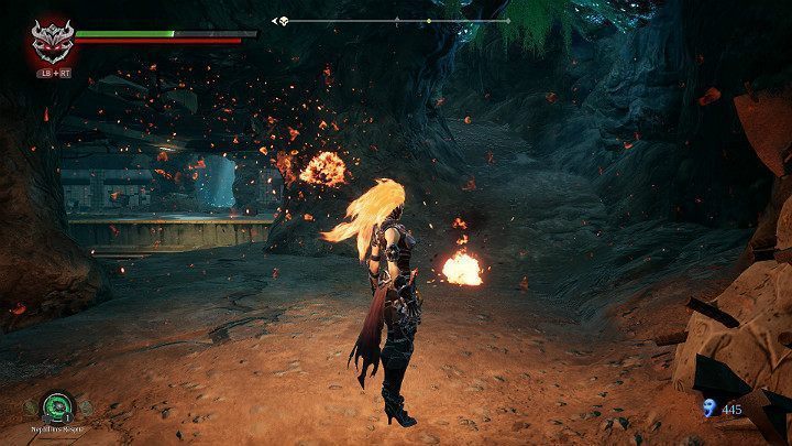 Wejdziesz do małej groty - Zaświaty cz.2 | Solucja do gry Darksiders 3 - Darksiders 3 - poradnik do gry