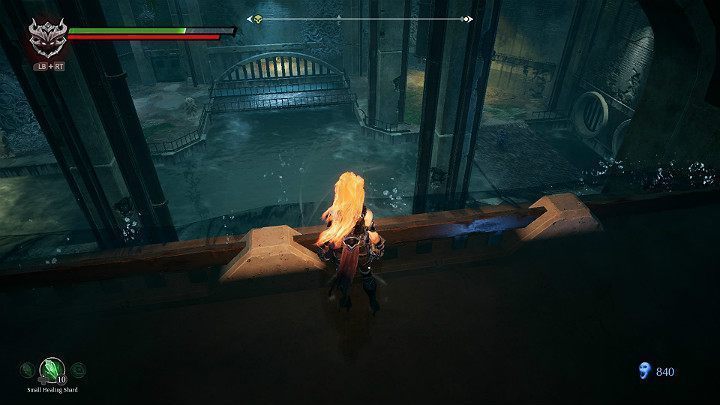 Idąc przez wodę dotrzesz do rozległego systemu kanalizacyjnego - Zaświaty cz.2 | Solucja do gry Darksiders 3 - Darksiders 3 - poradnik do gry