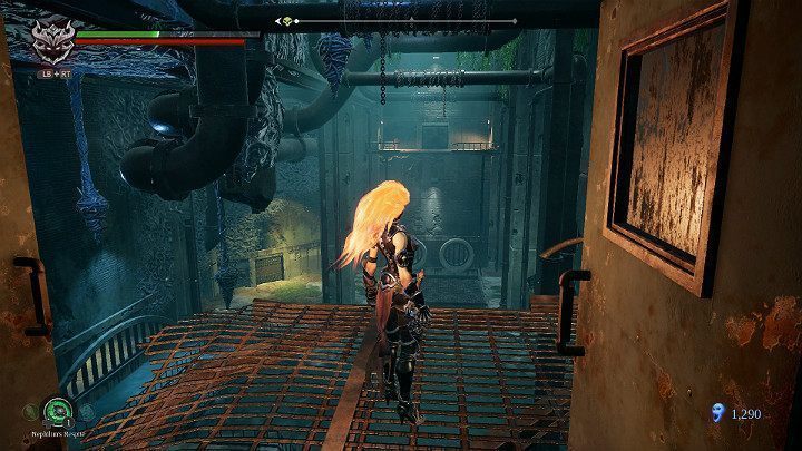 Dotrzesz do górnego poziomu sieci kanalizacyjnej - Zaświaty cz.2 | Solucja do gry Darksiders 3 - Darksiders 3 - poradnik do gry