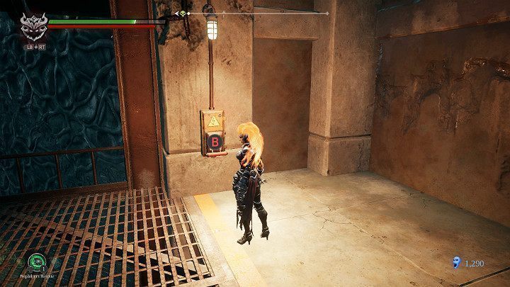 Przesuń dźwignię przy włączniku prądu - Zaświaty cz.2 | Solucja do gry Darksiders 3 - Darksiders 3 - poradnik do gry