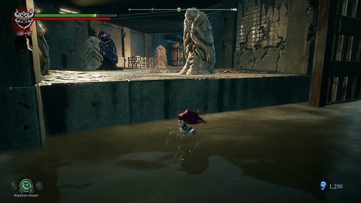 Zanim wyjdziesz na powierzchnię, zanurkuj, aby zdobyć Kępę Mar - Zaświaty cz.2 | Solucja do gry Darksiders 3 - Darksiders 3 - poradnik do gry