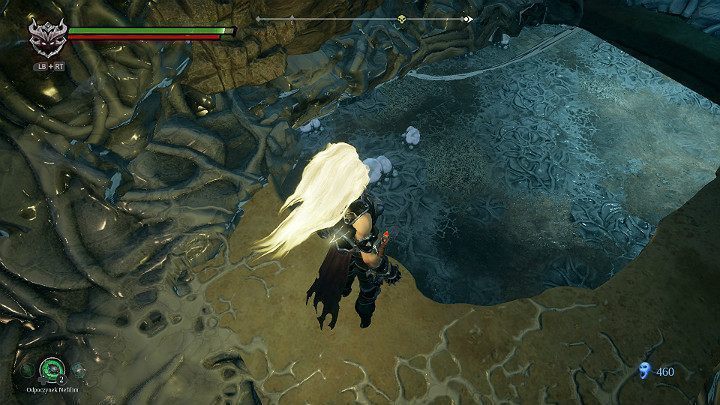 Zejdź na dół przez wyrwę w podłodze - Zaświaty cz.2 | Solucja do gry Darksiders 3 - Darksiders 3 - poradnik do gry