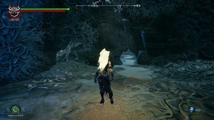 Przeciśnij się przez kolejny wąski korytarz - Zaświaty cz.2 | Solucja do gry Darksiders 3 - Darksiders 3 - poradnik do gry