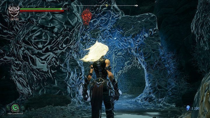 Gdy się z nimi rozprawisz, zrzuć kokon wiszący pod sufitem - Zaświaty cz.2 | Solucja do gry Darksiders 3 - Darksiders 3 - poradnik do gry