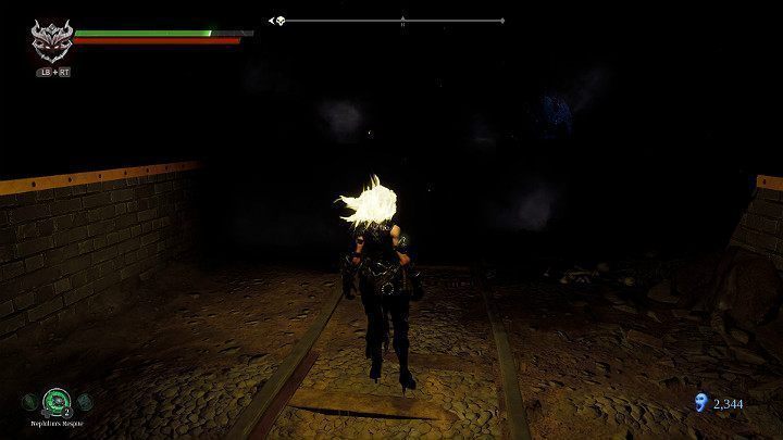 Gdy tylko dotrzesz do peronów, pomieszczenie ogarną prawdziwe egipskie ciemności - Zaświaty cz.2 | Solucja do gry Darksiders 3 - Darksiders 3 - poradnik do gry