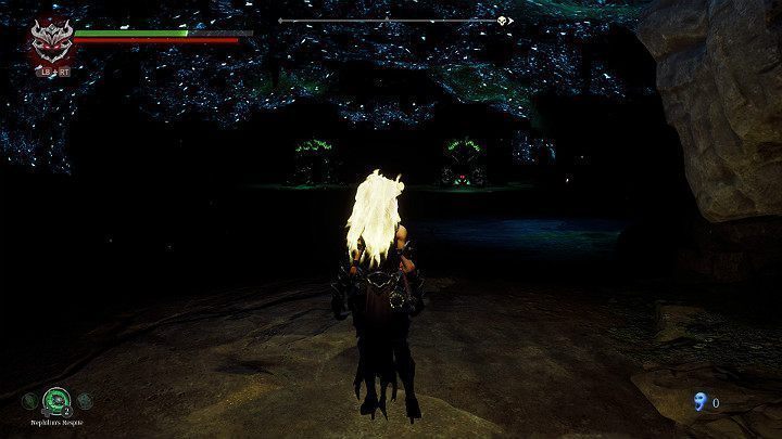 Dojdziesz do obszernej groty w której znajdziesz dwóch mocnych przeciwników - Zaświaty cz.2 | Solucja do gry Darksiders 3 - Darksiders 3 - poradnik do gry