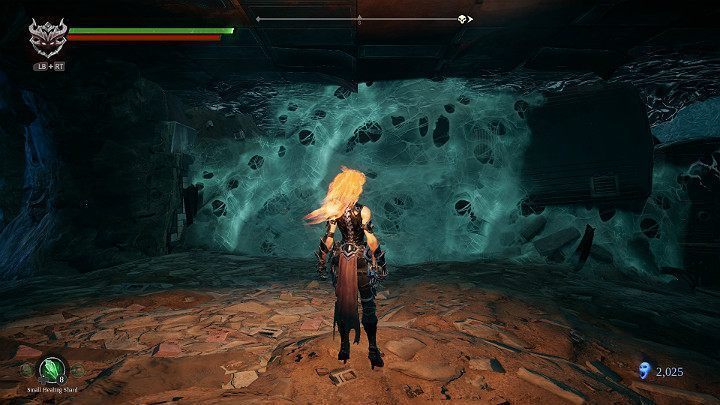 Po zakończonej walce z Bossem, wypal sieć, aby uwolnić tramwaj - Boss- Lenistwo | Solucja do gry Darksiders 3 - Darksiders 3 - poradnik do gry