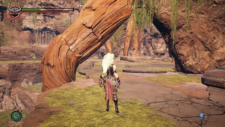 W pierwszej kolejności obróć się w prawą stronę - Schronienie cz.2 | Solucja do gry Darksiders 3 - Darksiders 3 - poradnik do gry