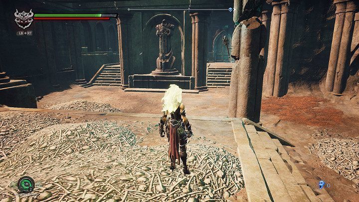 Znajdziesz się w krypcie - Schronienie cz.2 | Solucja do gry Darksiders 3 - Darksiders 3 - poradnik do gry