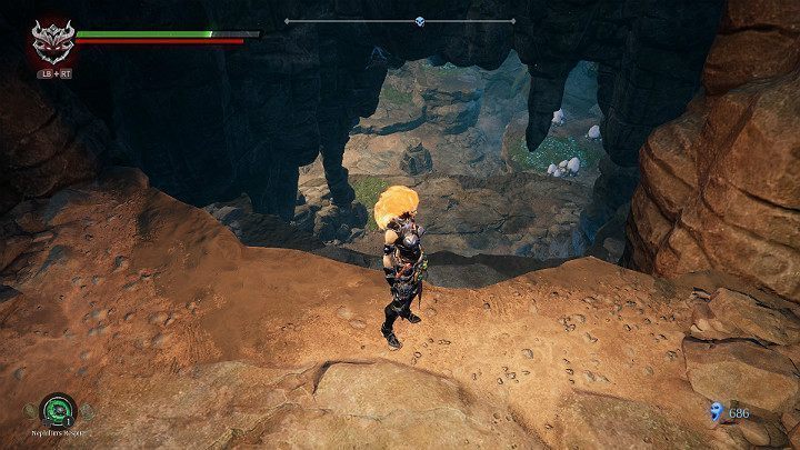 Zeskocz na dół - Schronienie cz.2 | Solucja do gry Darksiders 3 - Darksiders 3 - poradnik do gry