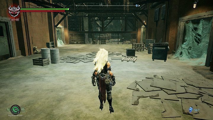 W środku czeka na Ciebie kilkoro przeciwników - Gnijąca sadzawka - Darksiders 3 - poradnik do gry