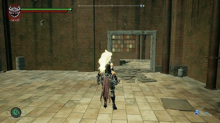 Przejdź do kolejnego pomieszczenia - Gnijąca sadzawka - Darksiders 3 - poradnik do gry