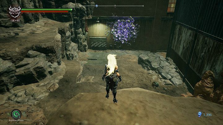 Twoim zadaniem będzie zniszczenie fioletowej ściany - Gnijąca sadzawka - Darksiders 3 - poradnik do gry