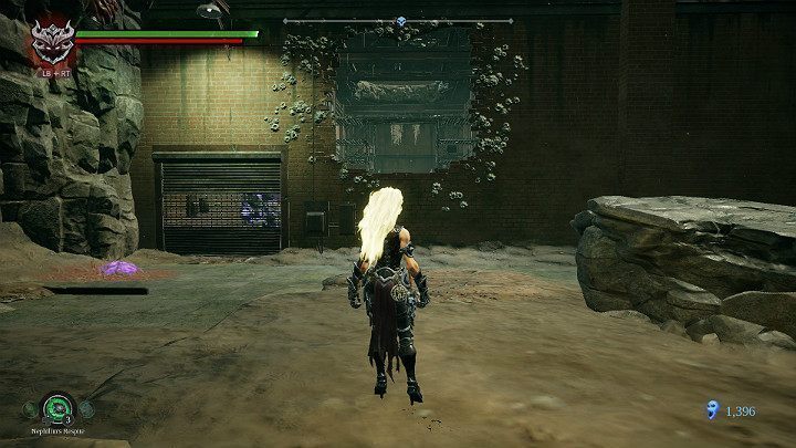 Otworzyłeś w ten sposób wejście do pomieszczenia z neutralnym stworem - Gnijąca sadzawka - Darksiders 3 - poradnik do gry