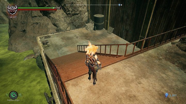 Zejdź schodami po prawej - Zatopiona dzielnica - Darksiders 3 - poradnik do gry