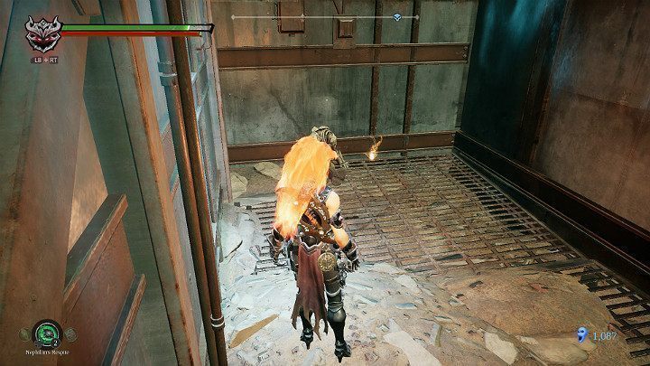 Znajdziesz się w szybie windy - Zatopiona dzielnica - Darksiders 3 - poradnik do gry