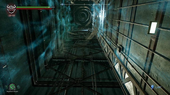 Gdy spojrzysz do góry, zauważysz wir powietrza - Zatopiona dzielnica - Darksiders 3 - poradnik do gry