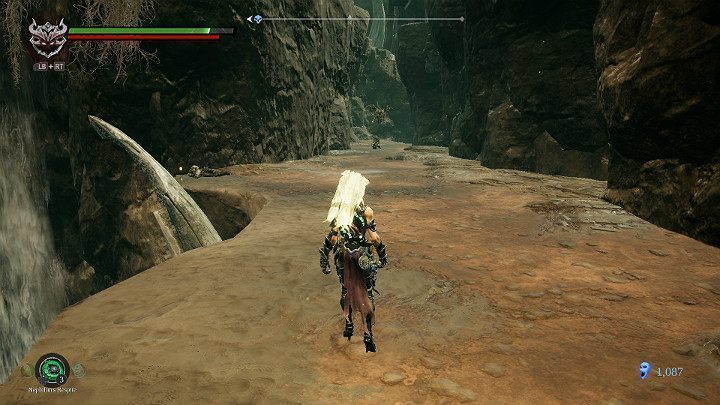 Idź do przodu i przygotuj się na walkę z kilkoma przeciwnikami - Zatopiona dzielnica - Darksiders 3 - poradnik do gry