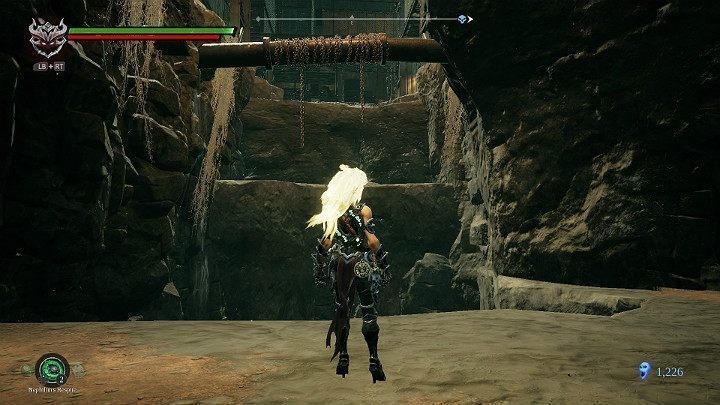 Przeskocz na drugą stronę i wskocz wyżej - Zatopiona dzielnica - Darksiders 3 - poradnik do gry