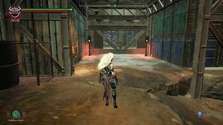 Znajdziesz się w obszernej hali - Zatopiona dzielnica - Darksiders 3 - poradnik do gry