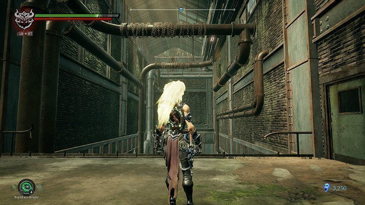 Musisz przeskoczyć na drugą stronę przy użyciu broni głównej - Zniszczona droga - Darksiders 3 - poradnik do gry