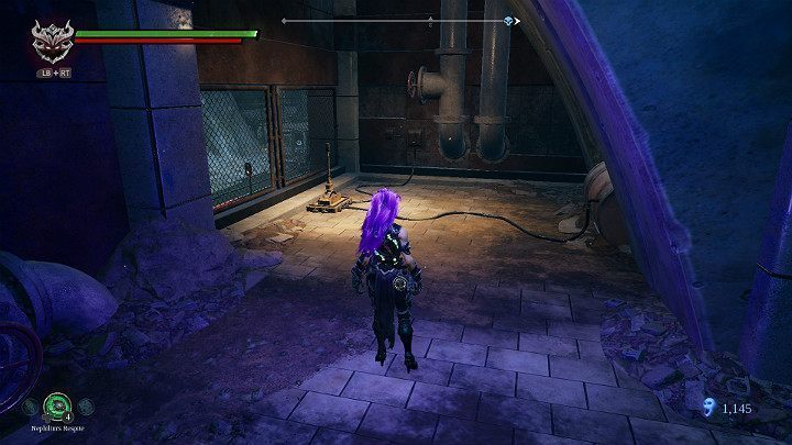 Przesuń dźwignie, aby uruchomić zwrotnice - Zatopiony tor | Solucja do gry Darksiders 3 - Darksiders 3 - poradnik do gry