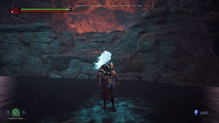 Idąc po wodzie zwróć uwagę na przejście z prawej strony - Wyjście z kanałów | Solucja do gry Darksiders 3 - Darksiders 3 - poradnik do gry