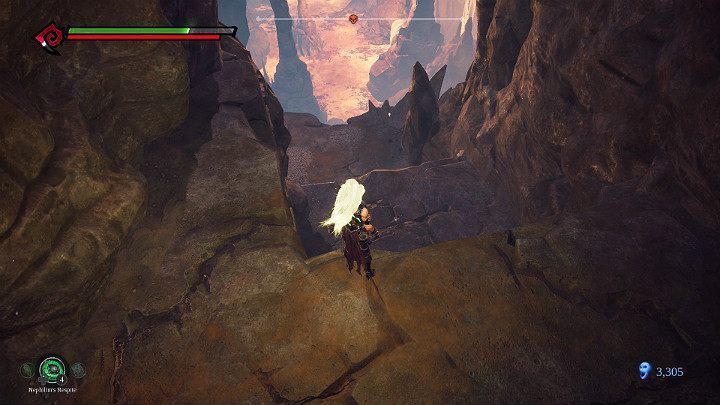 Zejdź na dół, zbierz dwa przedmioty i rusz dalej przed siebie - Wyjście z kanałów | Solucja do gry Darksiders 3 - Darksiders 3 - poradnik do gry