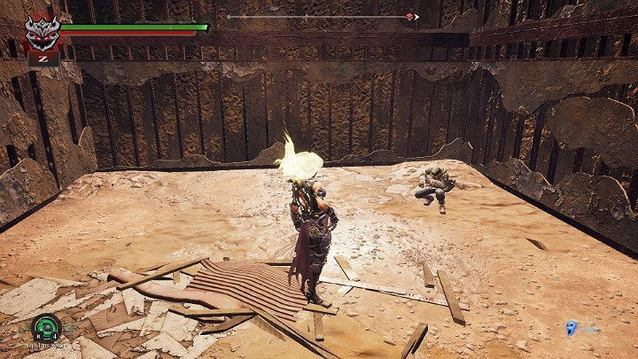 W środku znajdziesz jednego człowieka do uratowania - Droga do lokacji Blizna | Solucja do gry Darksiders 3 - Darksiders 3 - poradnik do gry