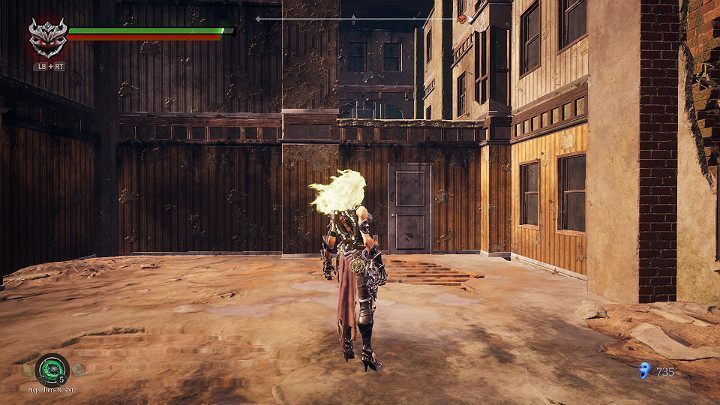 Zanim stąd wyjdziesz, pamiętaj aby zebrać przedmiot ukryty nieco wyżej - Droga do lokacji Blizna | Solucja do gry Darksiders 3 - Darksiders 3 - poradnik do gry