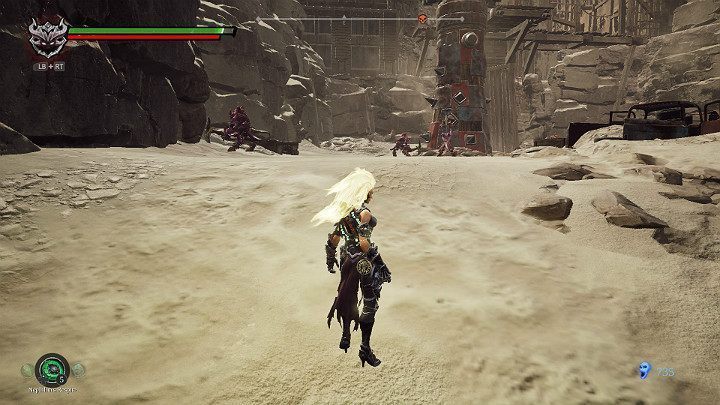 W pierwszej kolejności wyeliminuj wszystkich przeciwników, aby nie przeszkadzali Ci w wykonaniu zadania - Blizna | Solucja do gry Darksiders 3 - Darksiders 3 - poradnik do gry