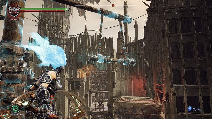 Teraz musisz ponownie uderzyć w koło obrotowe - Blizna | Solucja do gry Darksiders 3 - Darksiders 3 - poradnik do gry