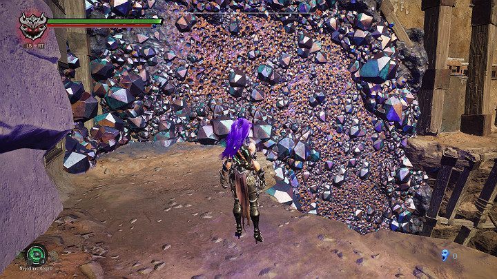 Idź ścieżką za wielkim świdrem - Blizna | Solucja do gry Darksiders 3 - Darksiders 3 - poradnik do gry