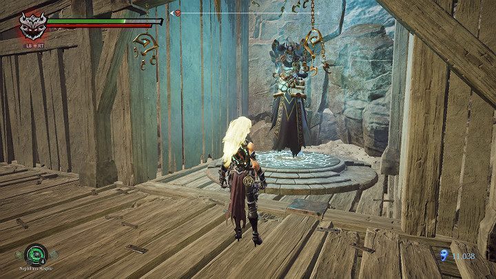 W pierwszej kolejności aktywuj punkt kontrolny - Niziny - Blizna | Solucja do gry Darksiders 3 - Darksiders 3 - poradnik do gry