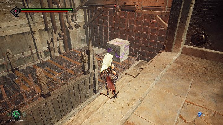 Uruchomisz podajnik - Niziny - Blizna | Solucja do gry Darksiders 3 - Darksiders 3 - poradnik do gry