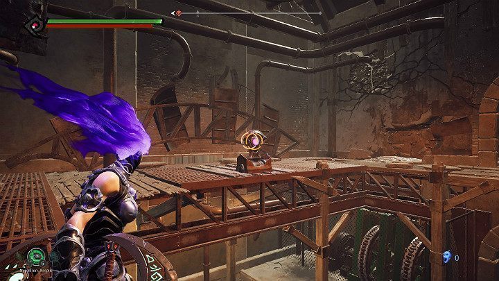 Wejdź na górę i uderz w dźwignię - Niziny - Blizna | Solucja do gry Darksiders 3 - Darksiders 3 - poradnik do gry