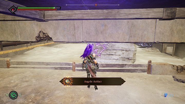 Zbierz Artefakt, a następnie uderz głaz - Niziny - Blizna | Solucja do gry Darksiders 3 - Darksiders 3 - poradnik do gry