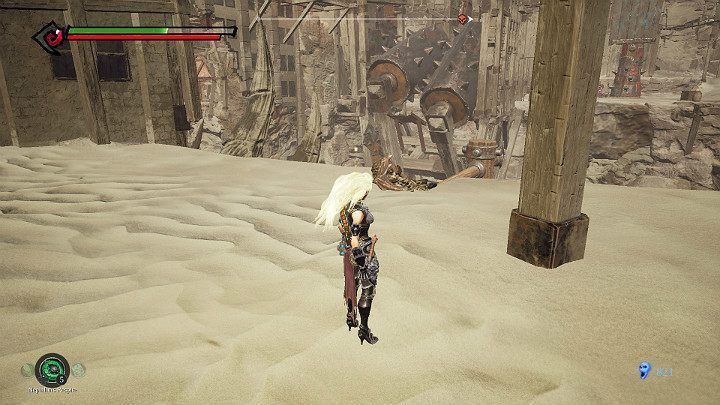 Znajdziesz tutaj dodatkowy Artefakt - Niziny - Blizna | Solucja do gry Darksiders 3 - Darksiders 3 - poradnik do gry