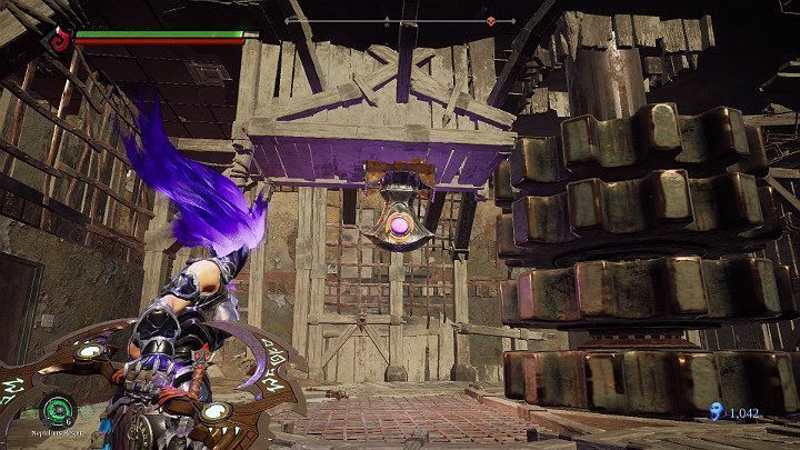 Używając esencji siły uderz w dźwignię - Niziny - Blizna | Solucja do gry Darksiders 3 - Darksiders 3 - poradnik do gry