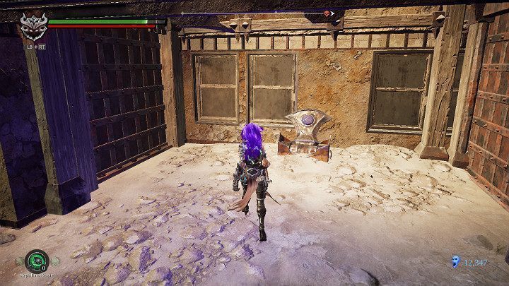 Uderz w kolejną dźwignię, aby otworzyć dwie bramy po bokach - Niziny - Blizna | Solucja do gry Darksiders 3 - Darksiders 3 - poradnik do gry