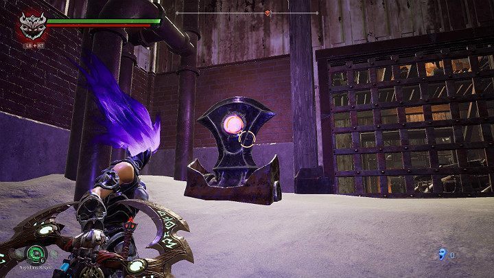 Uderz w dźwignię, aby wyjść na zewnątrz - Niziny - Blizna | Solucja do gry Darksiders 3 - Darksiders 3 - poradnik do gry