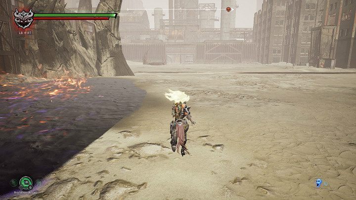 Możesz teraz pozbierać wszystkie niedostępne wcześniej przedmioty - Niziny - Blizna | Solucja do gry Darksiders 3 - Darksiders 3 - poradnik do gry