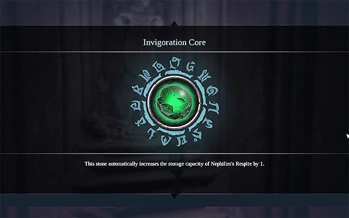 Limit użyć Odpoczynku Nefilim możesz zwiększać dzięki rdzeniom Invigoration Core - Jak zwiększyć liczbę użyć Odpoczynku Nefilim w Darksiders 3? - Darksiders 3 - poradnik do gry