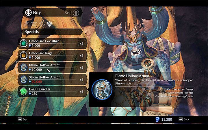 Nowe pancerze musisz kupować, przy czym opcja ta nie jest dostępna już od samego początku gry - Jak zdobyć nową zbroję w Darksiders 3? - Darksiders 3 - poradnik do gry