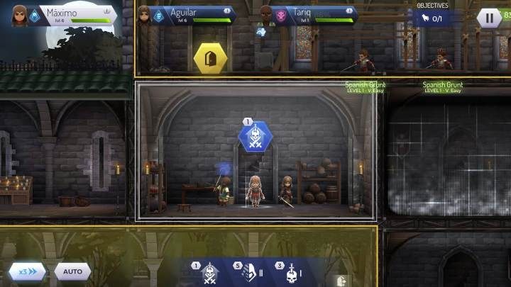 Tryb auto możesz połączyć z przyśpieszeniem dostępnym w grze - Tryb auto w Assassins Creed Rebellion - Assassins Creed Rebellion - poradnik do gry