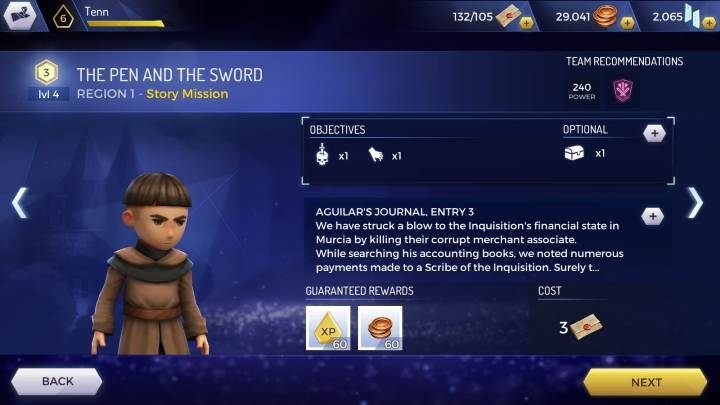 W grze dostępne są 3 regiony, na każdym z nich znajdziesz 4 kategorie misji - Jak rozpocząć misję w Assassins Creed Rebellion? - Assassins Creed Rebellion - poradnik do gry