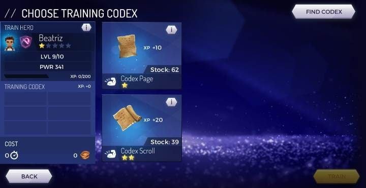 Kolejnym krokiem jest wybranie surowców, z których będzie czerpał swoją wiedzę - Jak rozwijać bohatera w Assassins Creed Rebellion? - Assassins Creed Rebellion - poradnik do gry