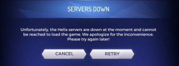 Jeśli po uruchomieniu gry zobaczysz taki komunikat jak na screenie powyżej niestety będziesz musiał zaczekać - Assassins Creed Rebellion - poradnik do gry