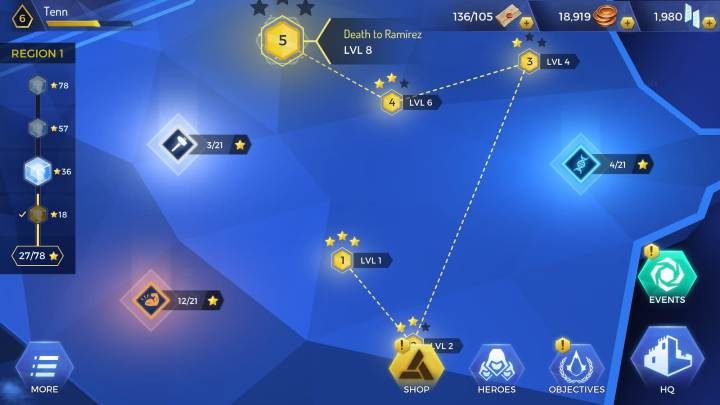 Nieudaną misję możesz w każdym momencie powtórzyć - Misja nieudana - co teraz? - Assassins Creed Rebellion - poradnik do gry